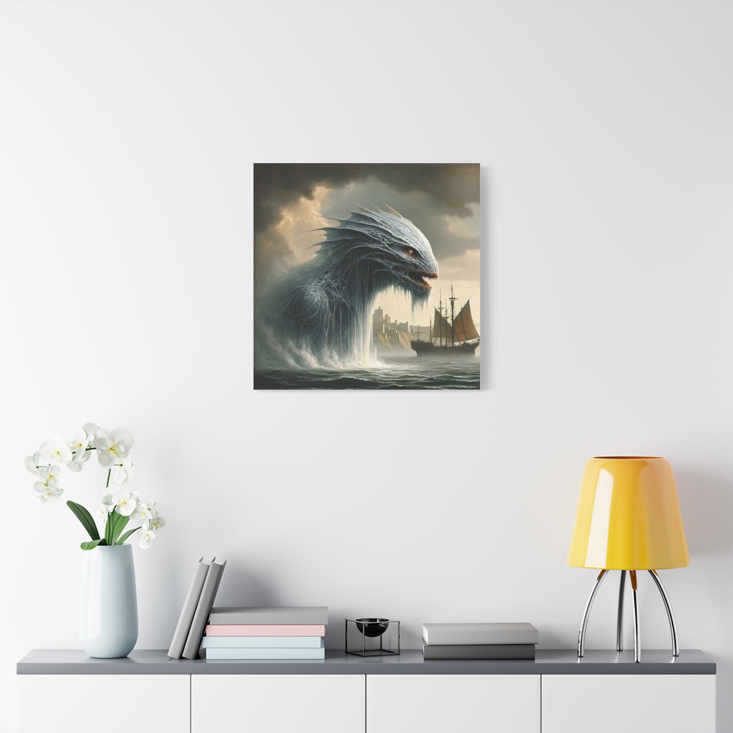 Tela | Opaca | Mitologia Nordica | Jörmungandr | Serpente Marino