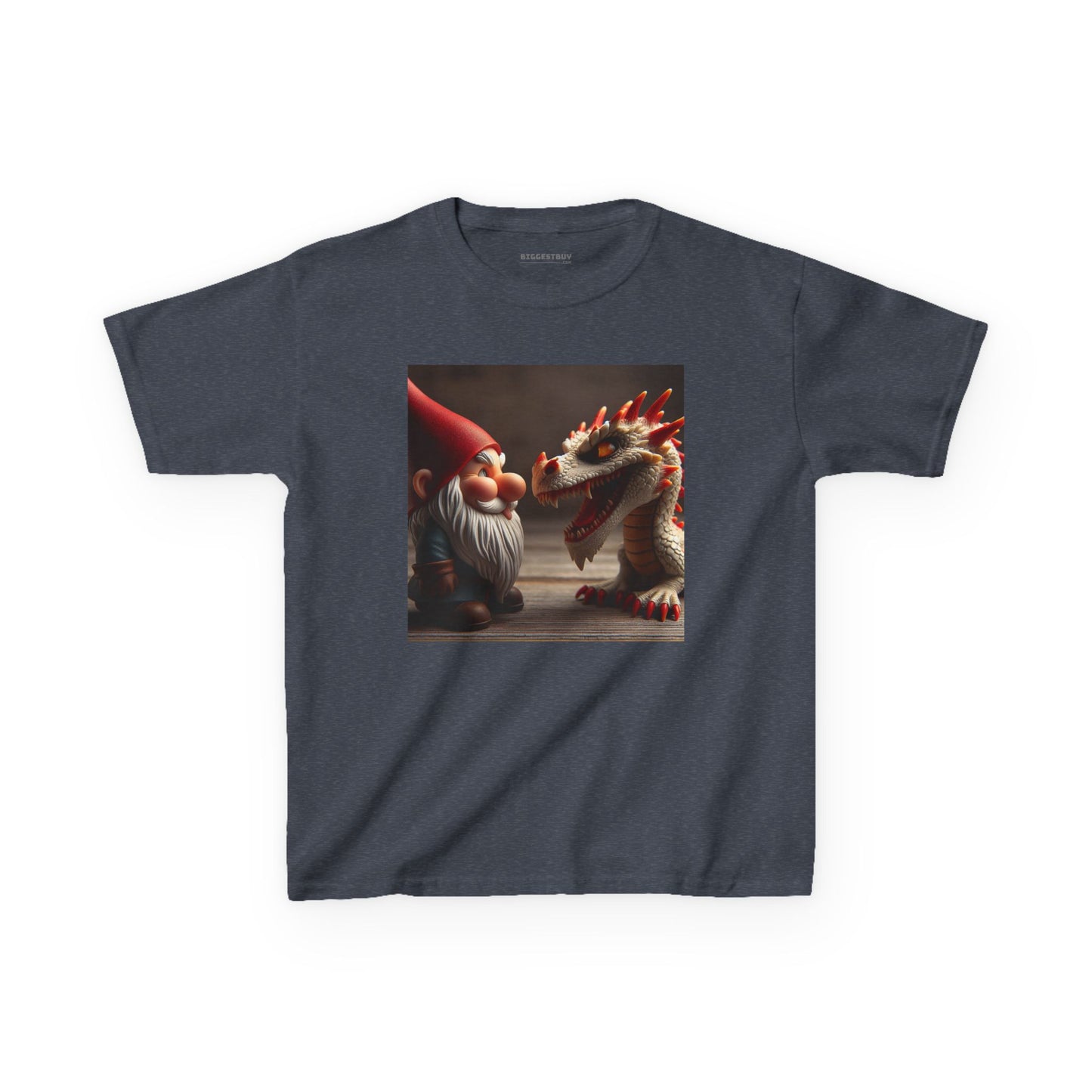 T-Shirt | Kaos Anak | Katun Tebal | Fiksi Mitos | Gnome dan Naga Timur