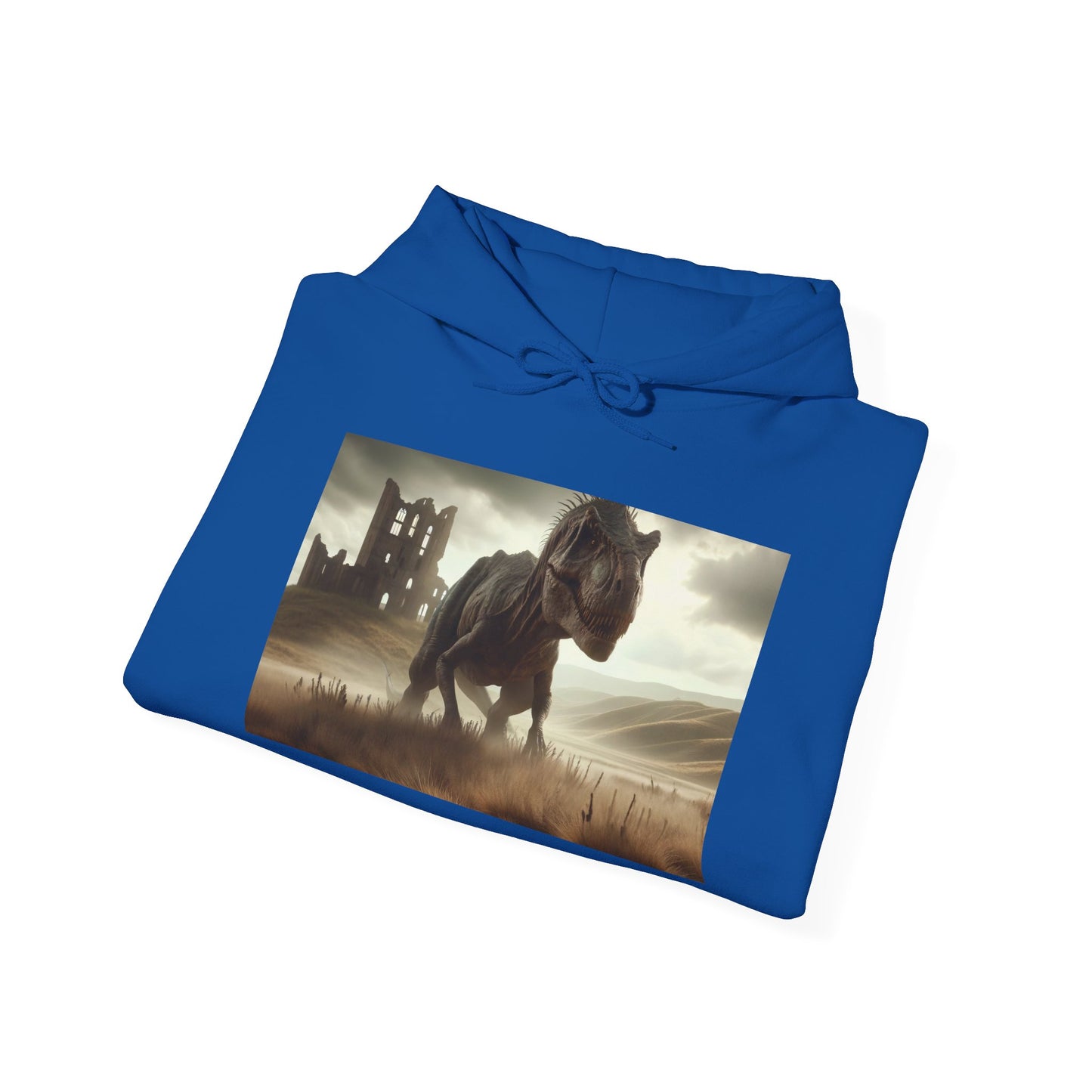Felpa con cappuccio | Unisex | Felpa con cappuccio | Misto pesante | Paleofinzione | Dinosauri Preistorici | T-Rex