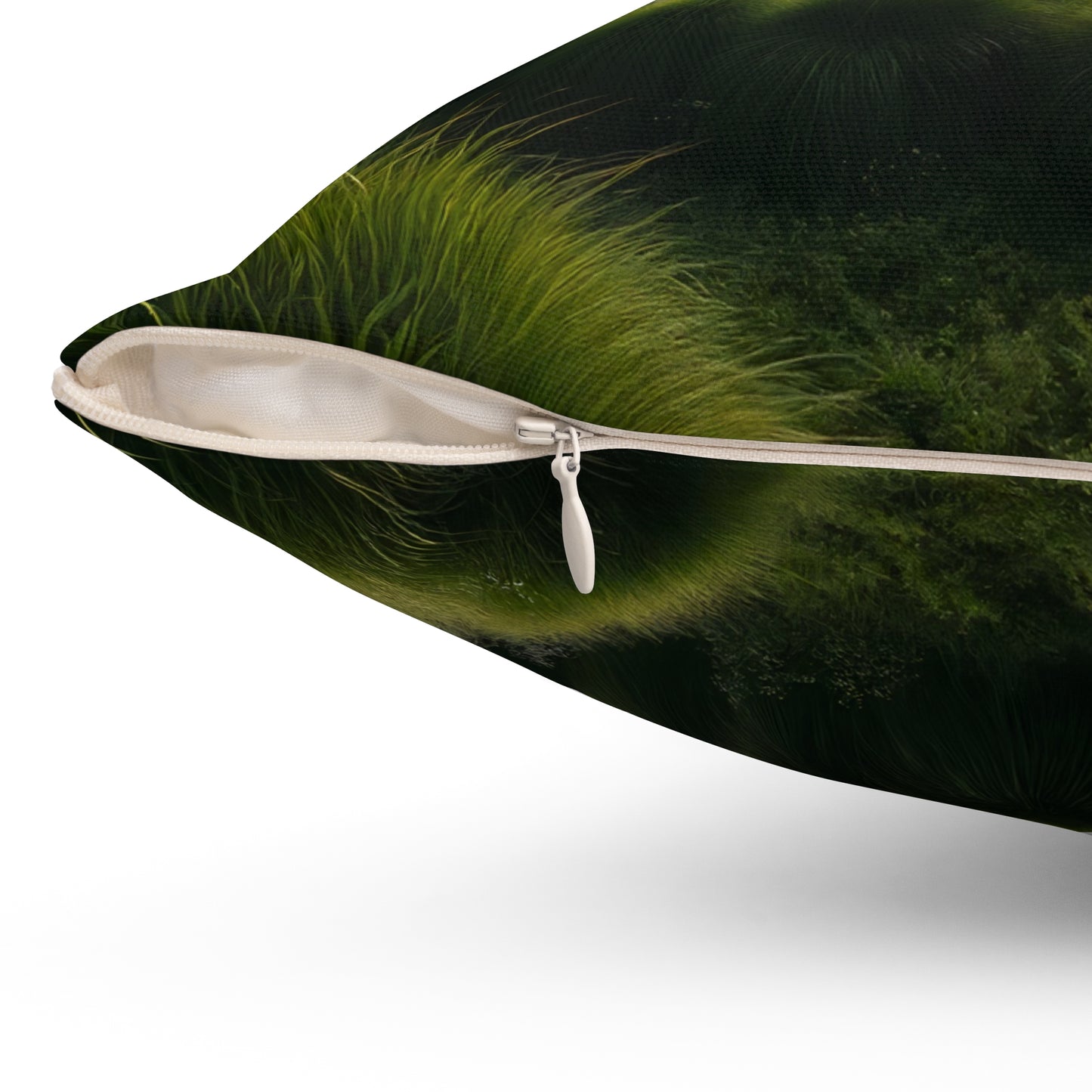 Yastık | Polyester | Kare | Ölüm Peyzajı | Sisli Mezarlık