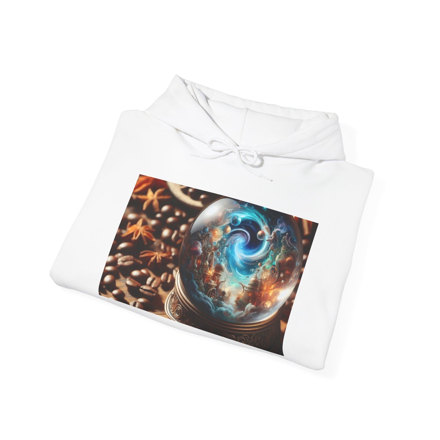 Felpa con cappuccio | Unisex | Felpa con cappuccio | Misto pesante | Cosmologia Nordica | Globo Magico