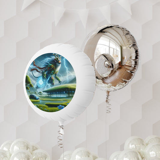 Balloon | Helium | Mylar | Techno-Fantasy | Electric Kirin