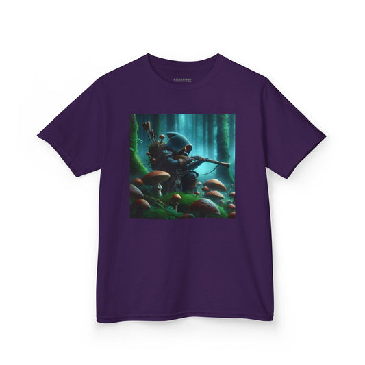 T-shirt | Kinder T-shirt | Zwaar katoen | Myconomantiek | Bosgeest-wachter