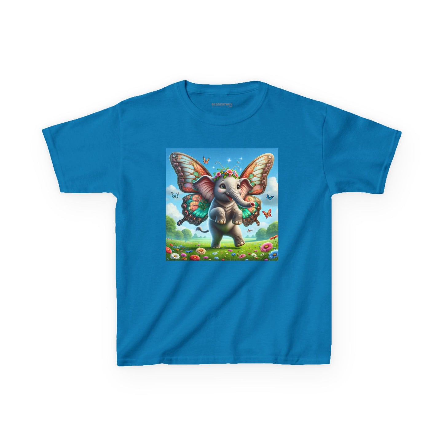 T-Shirt | Koszulka dziecięca | Ciężka bawełna | Baśniowa fauna | Airavata | Słonik