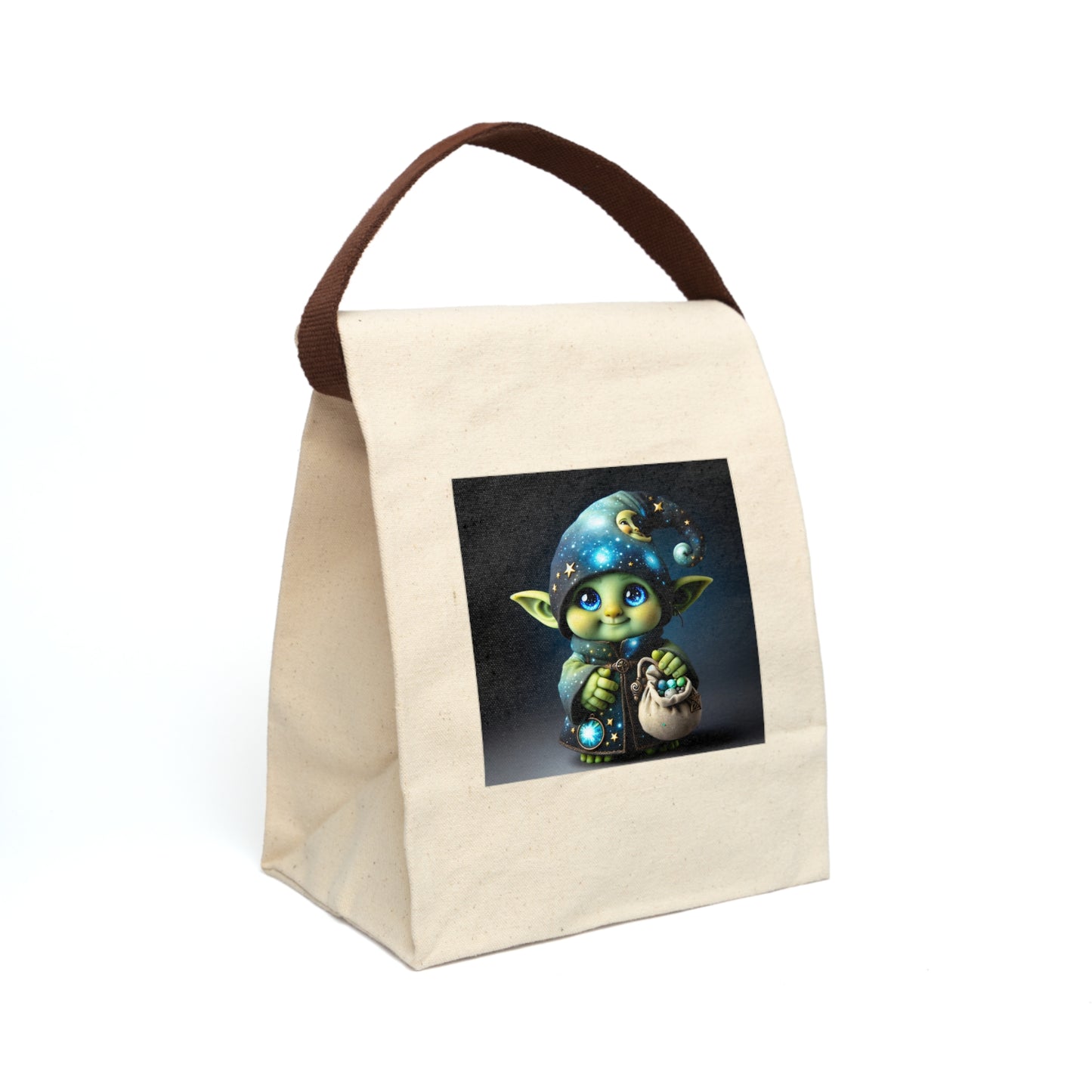 Lunchväska | Canvas | Med rem | Fantasy | Celestial Magi | Brownie