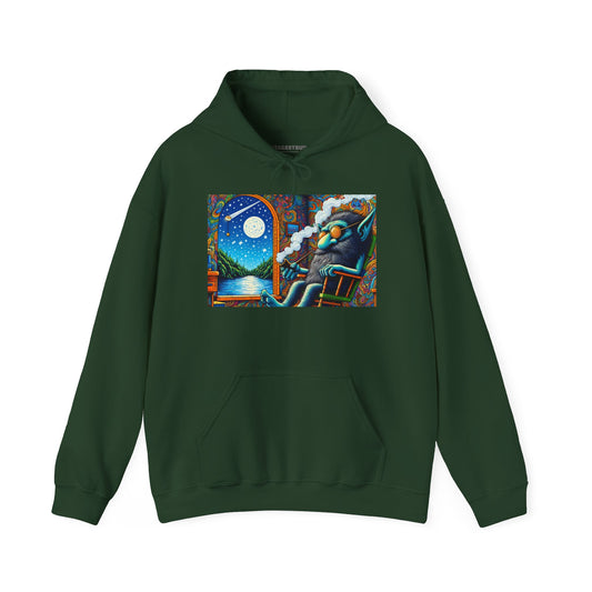 Hettegenser | Unisex | Hettegenser | Kraftig blanding | Psykedelisk kunst | Kosmisk drøm