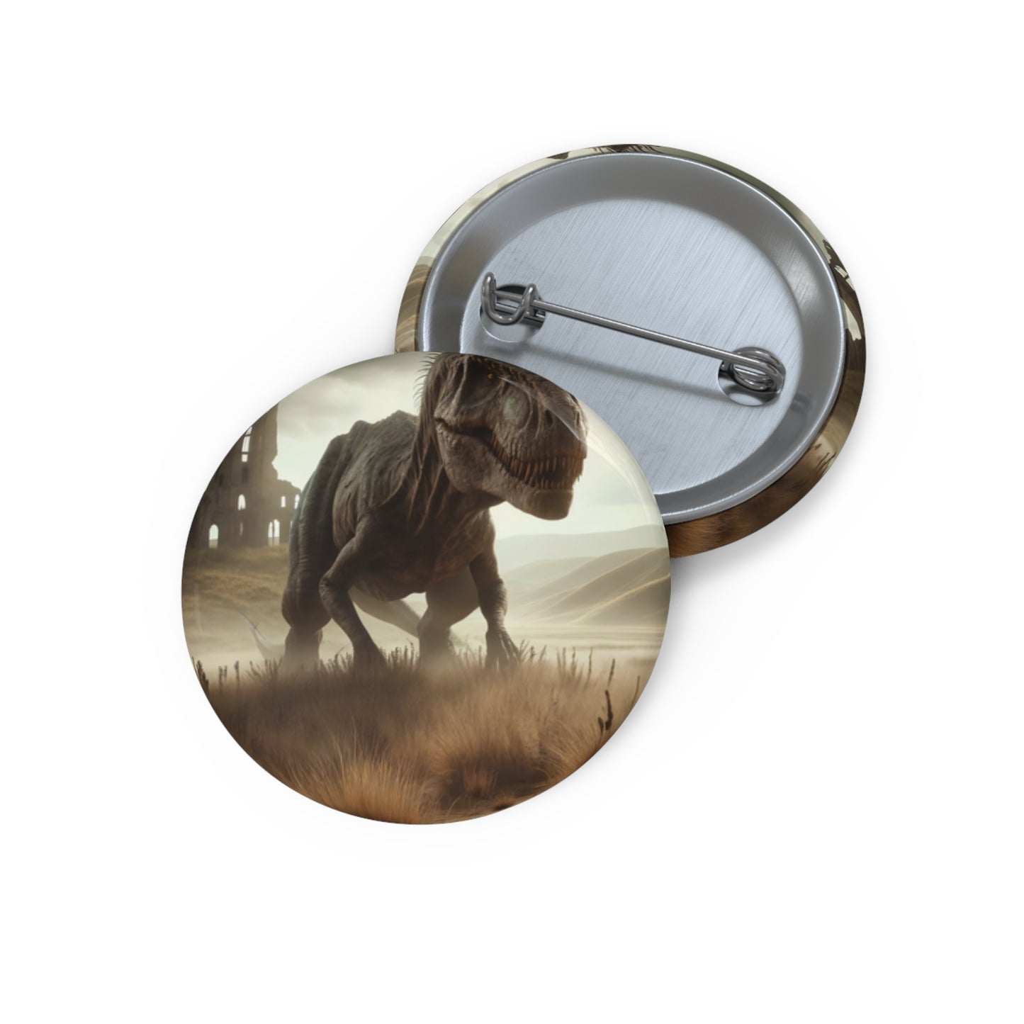 Spilla | Spilla da balia | Con spilla sul retro | Paleofinzione | Dinosauri Preistorici | T-Rex