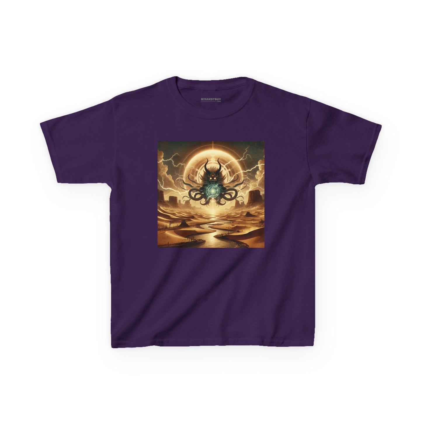 Camiseta | Camiseta para niños | Algodón grueso | Horror Cósmico | Entidad Lovecraftiana | Caos