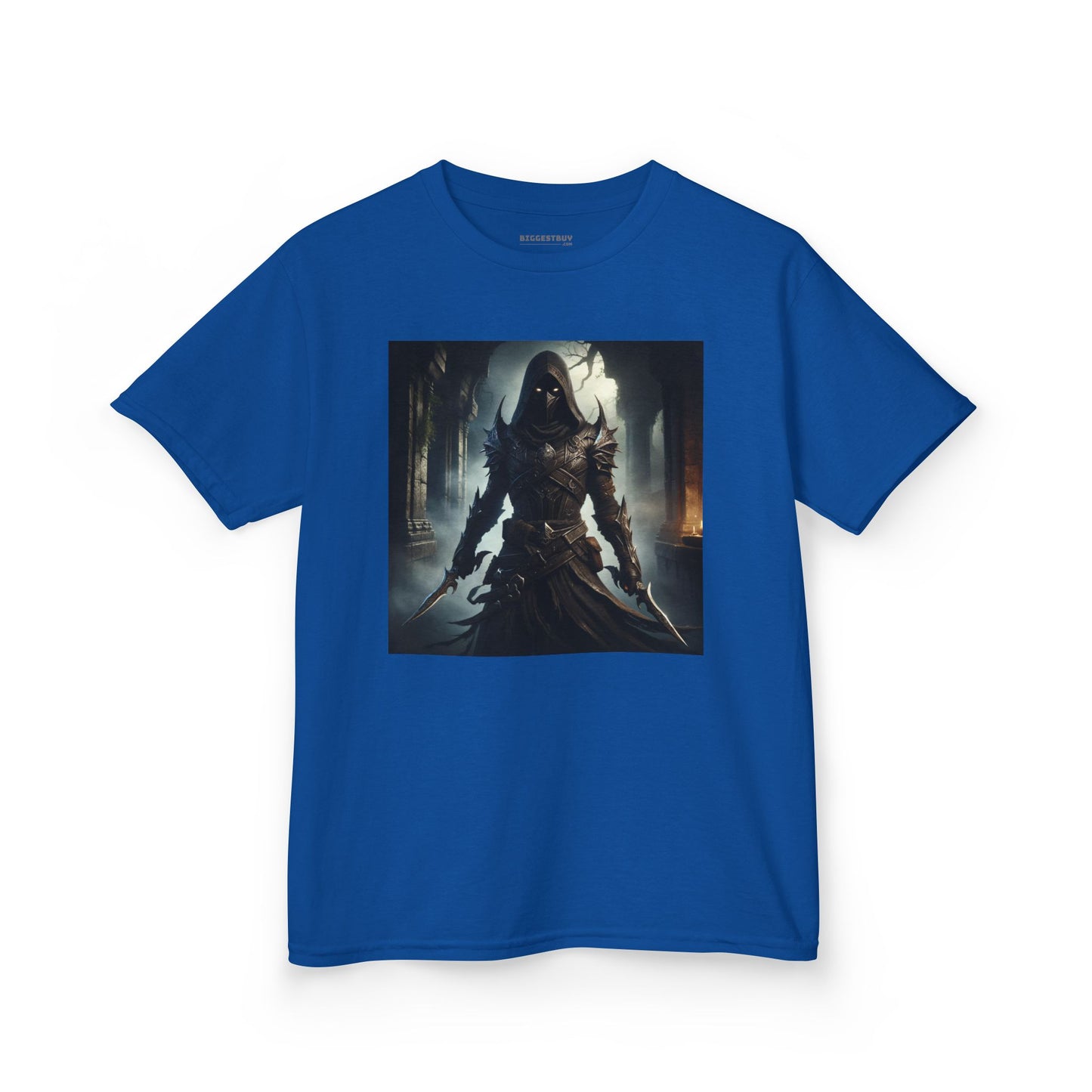 เสื้อยืด | เสื้อยืดเด็ก | ผ้าฝ้ายเนื้อหนา | จอมนักฆ่าเงามืด | นักล่าวิญญาณ