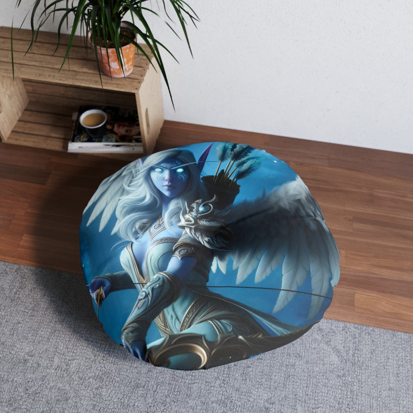 หมอน | หมอนอิงพื้น | มีปุ่ม | ทรงกลม | แฟนตาซีเทพธิดา | นักธนูเทพ | เทวทูต