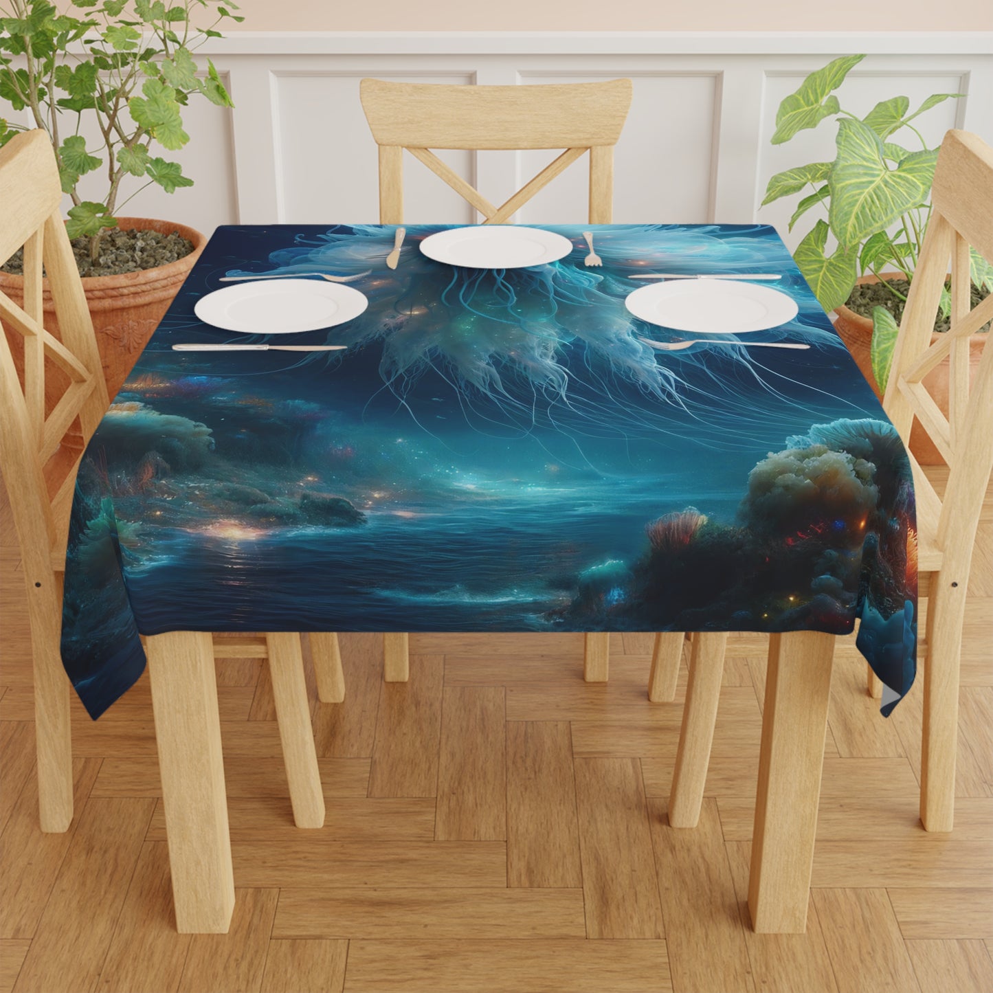 مفرش مائدة | رعب كوني | ميدوسا الأعماق | قنديل البحر