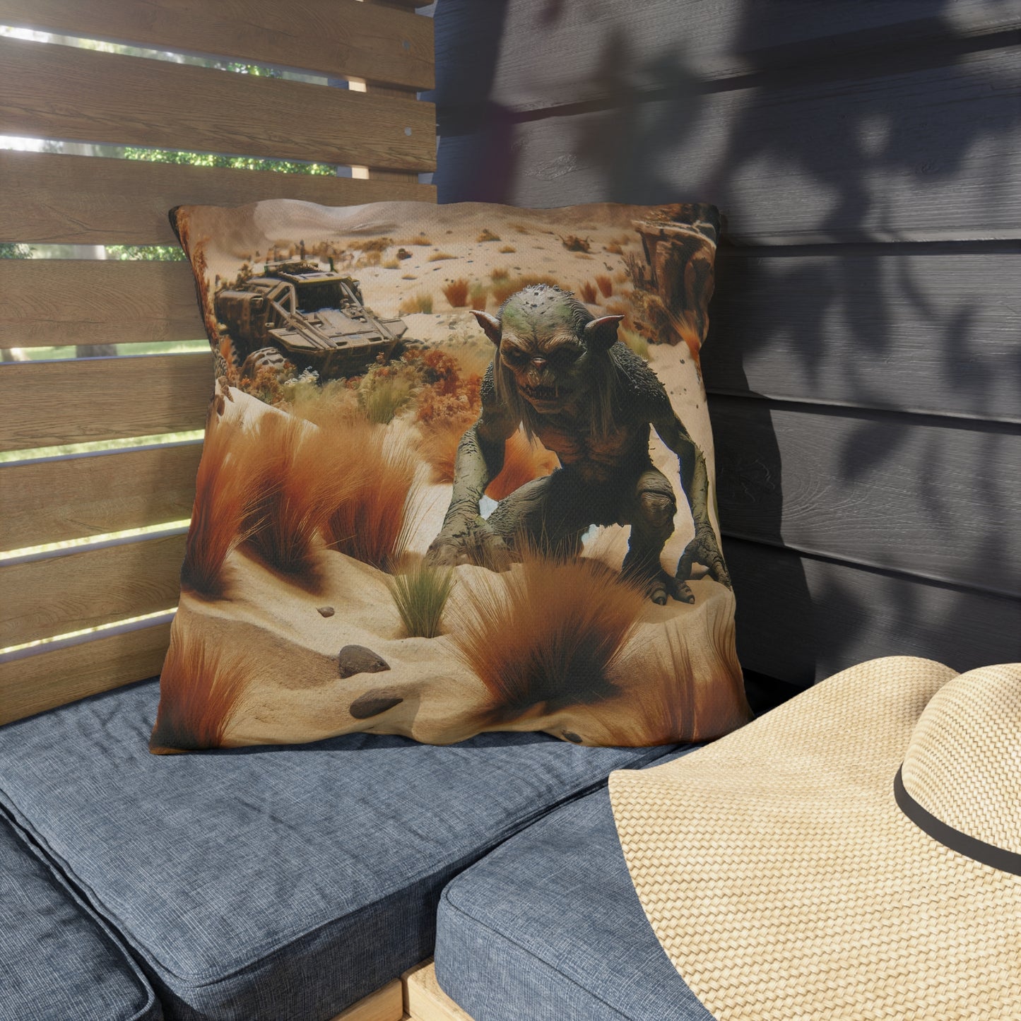 Yastık | Dış Mekan Yastığı | Post-Apokaliptik | Çöl Goblini