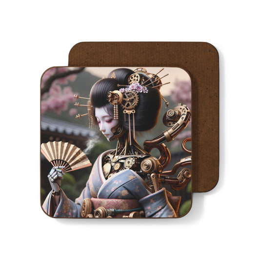 Brikke | Tett fiberplate | Steampunk | Cyberpunk | Geisha