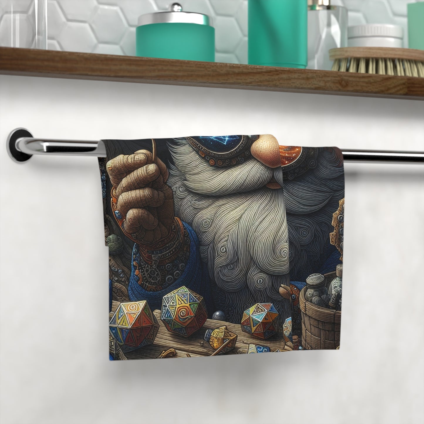 تولیہ | چہرے کا تولیہ | جادوئی فینٹسی | اسٹیمپنک جادوگر