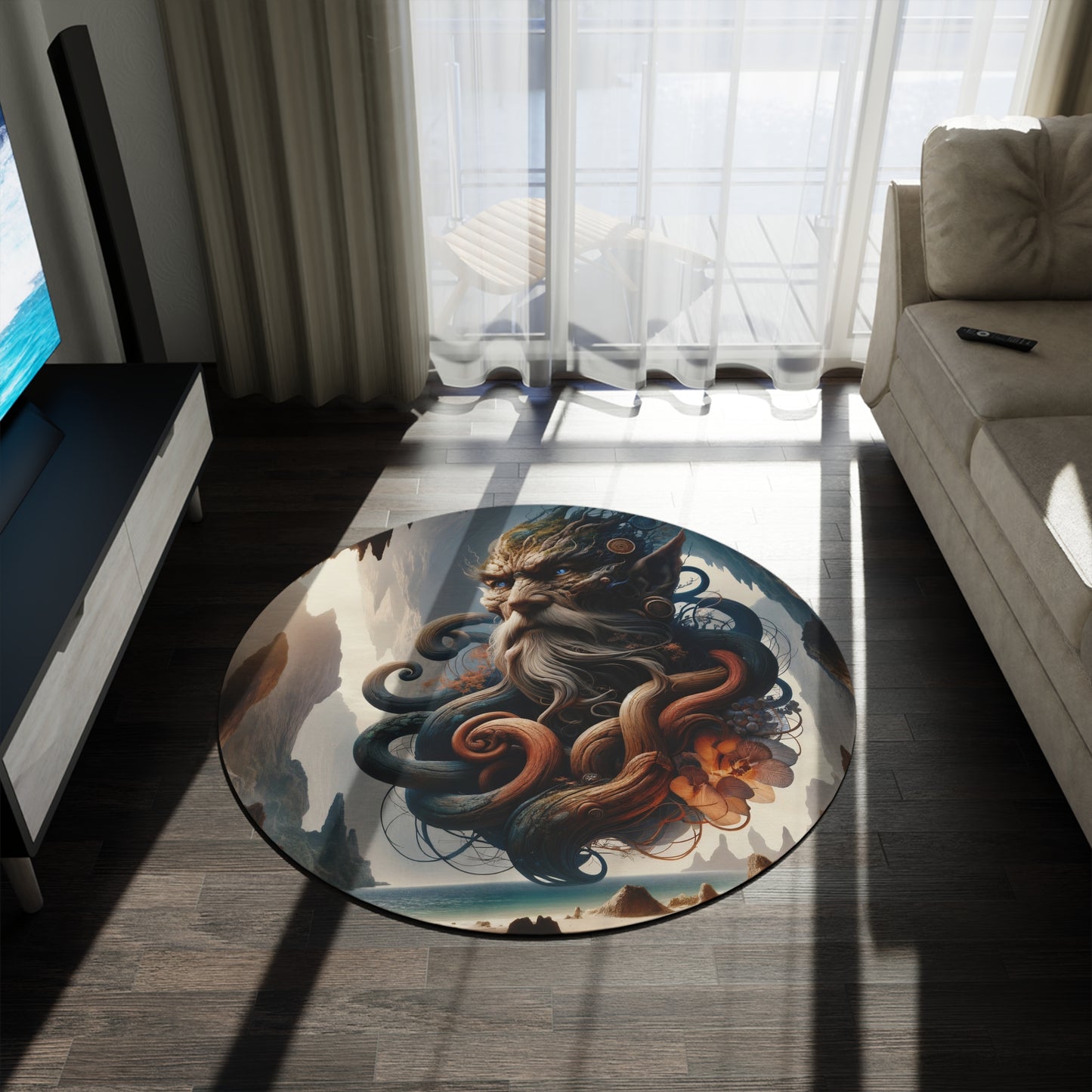 قالین | گول | سمندری افسانہ | عمیق سمندری دیوتا