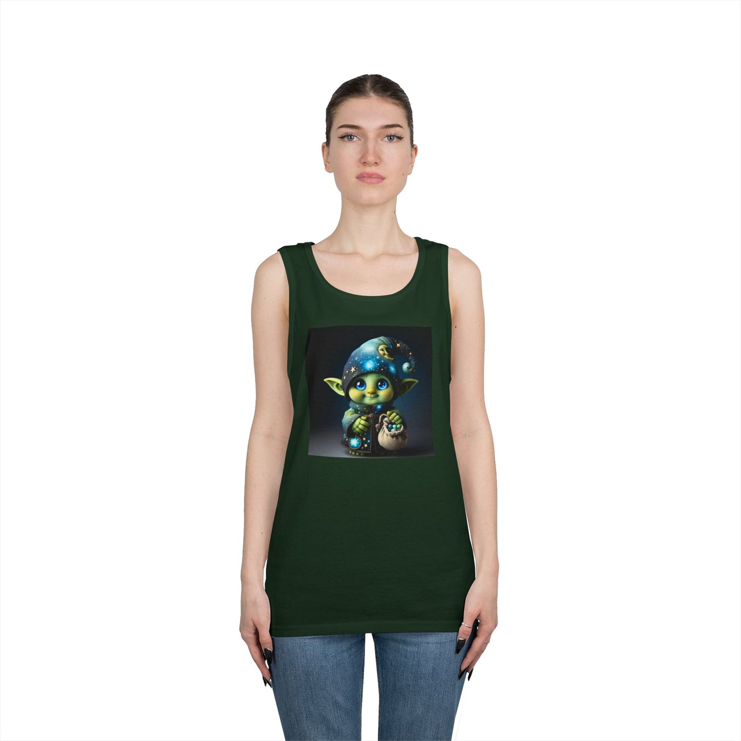 Linne | Unisex | Kraftig bomull | Fantasy | Celestial Magi | Brownie