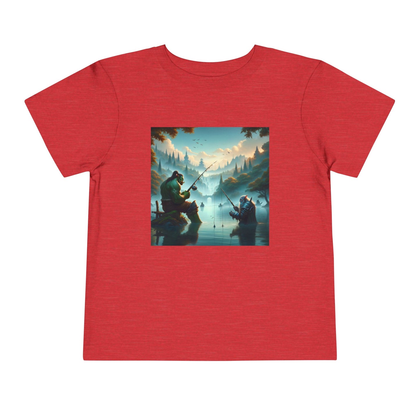 T-shirt | Peuter T-shirt | Korte mouw | Heldensage | Interraciale Vriendschap