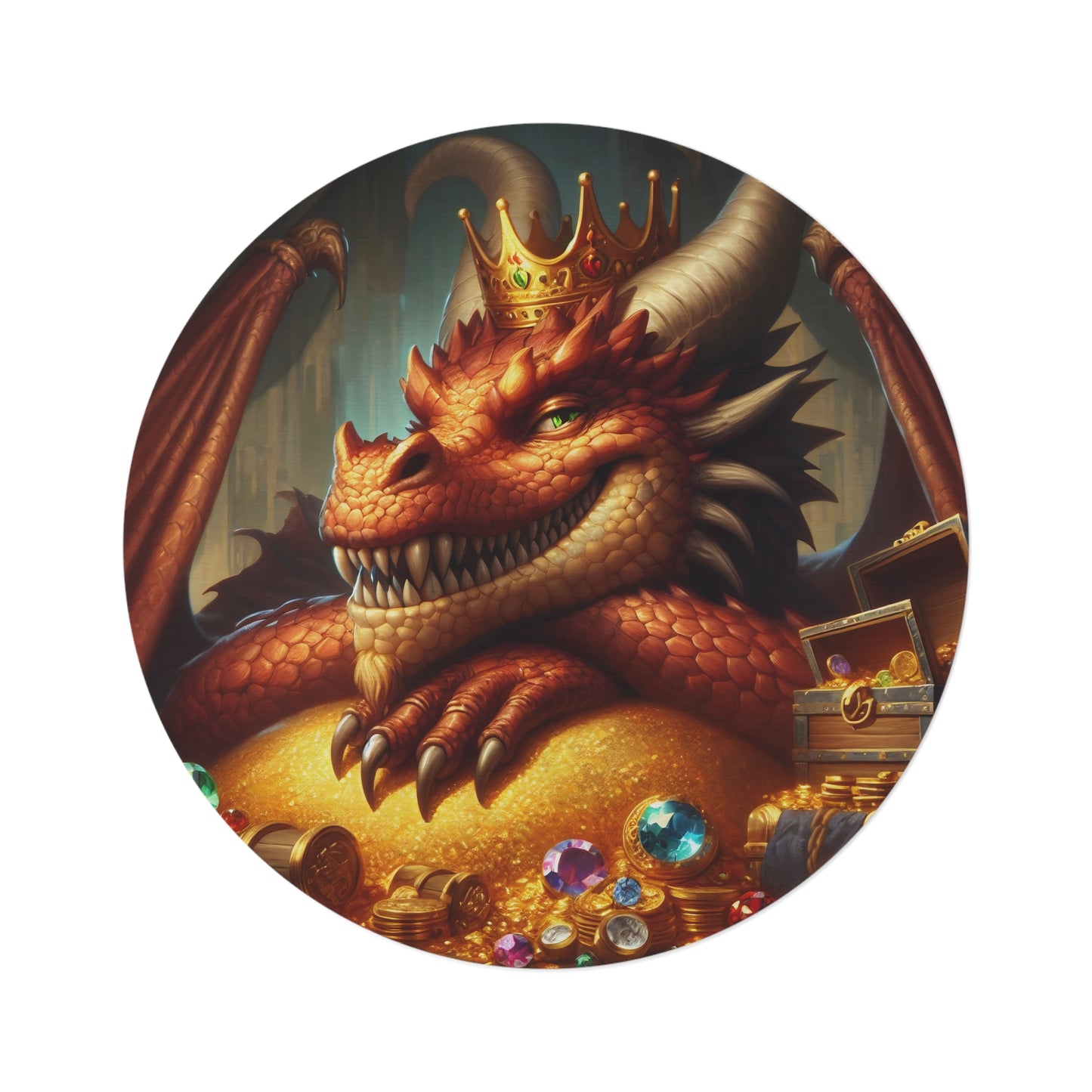 Tapete | Redondo | Mitologia Nórdica | Fafnir | Dragão