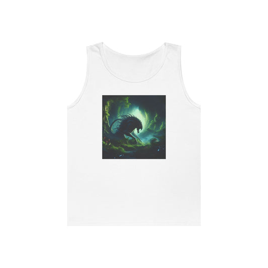 Tanktopp | Unisex | Kraftig bomull | Bioluminescent Sci-Fi | Predator