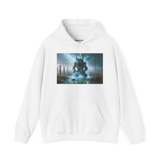 Hoodie | Unisex | Sweatshirt met capuchon | Zware kwaliteit | Noordse Elektrische Horror | Jötunn