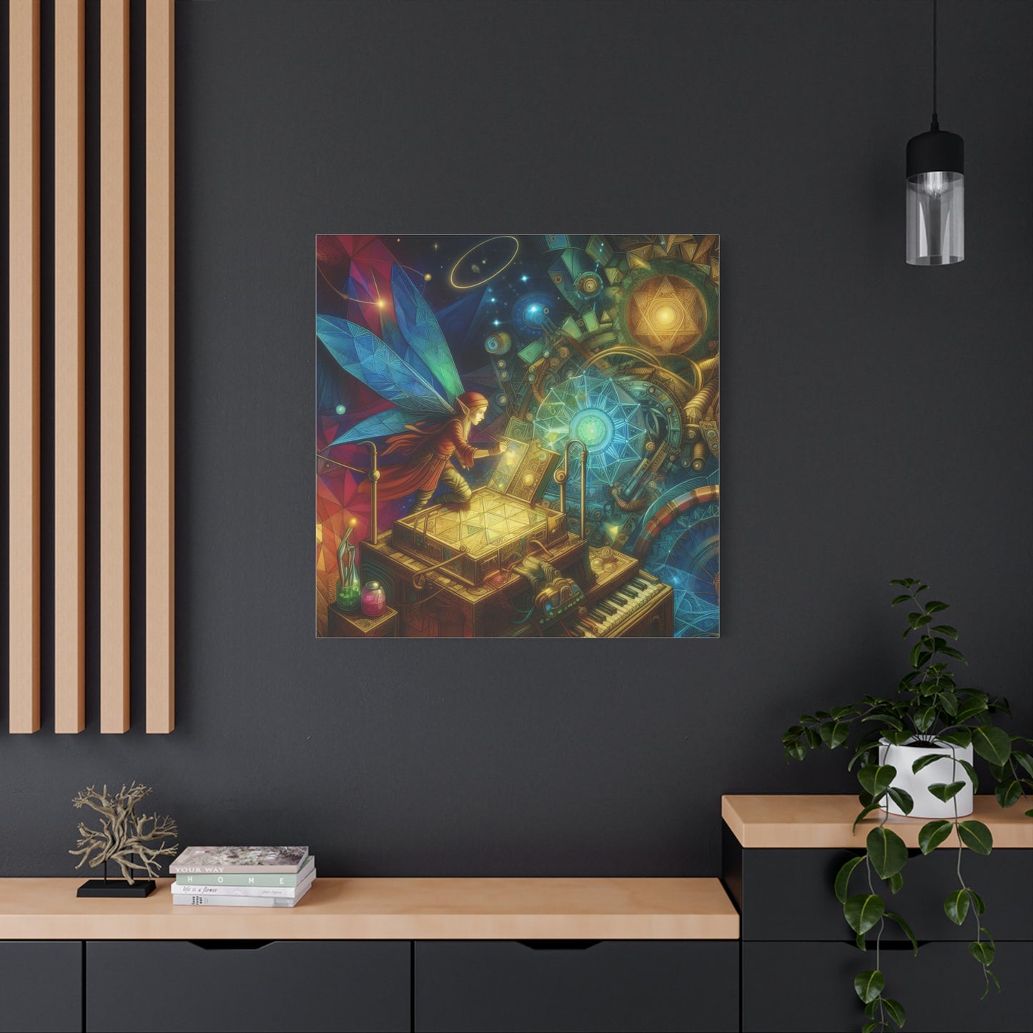 Canvas | Matt | Esoterisk fantasy | Sylf | Pussel