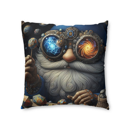 Pute | Gulvpute | Tuftet | Firkantet | Steampunk Fantasi | Dvergmagiker