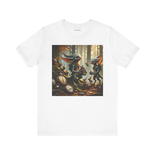 ٹی شرٹ | یونیسیکس | جرسی ٹی | مختصر بازو | سیلٹک فینٹسی | فوک مخلوقات | پوکا