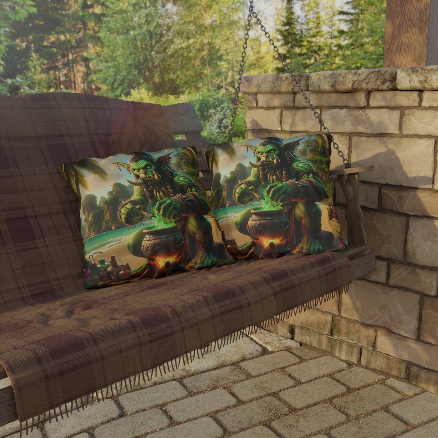 หมอน | หมอนสำหรับใช้ภายนอก | เวทมนตร์อาถรรพณ์ | ชามานออร์ค