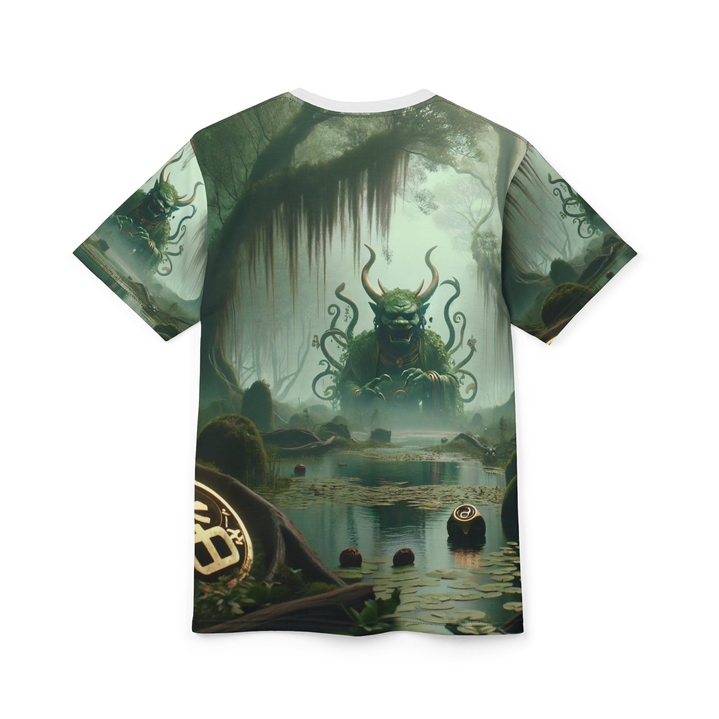 تي شيرت | طباعة شاملة | تي شيرت للجنسين | رعب كوني | كثولو | كيان قديم