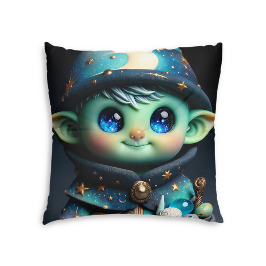 Pute | Gulvpute | Tuftet | Firkantet | Kosmisk Alvekunst | Fantasidukke