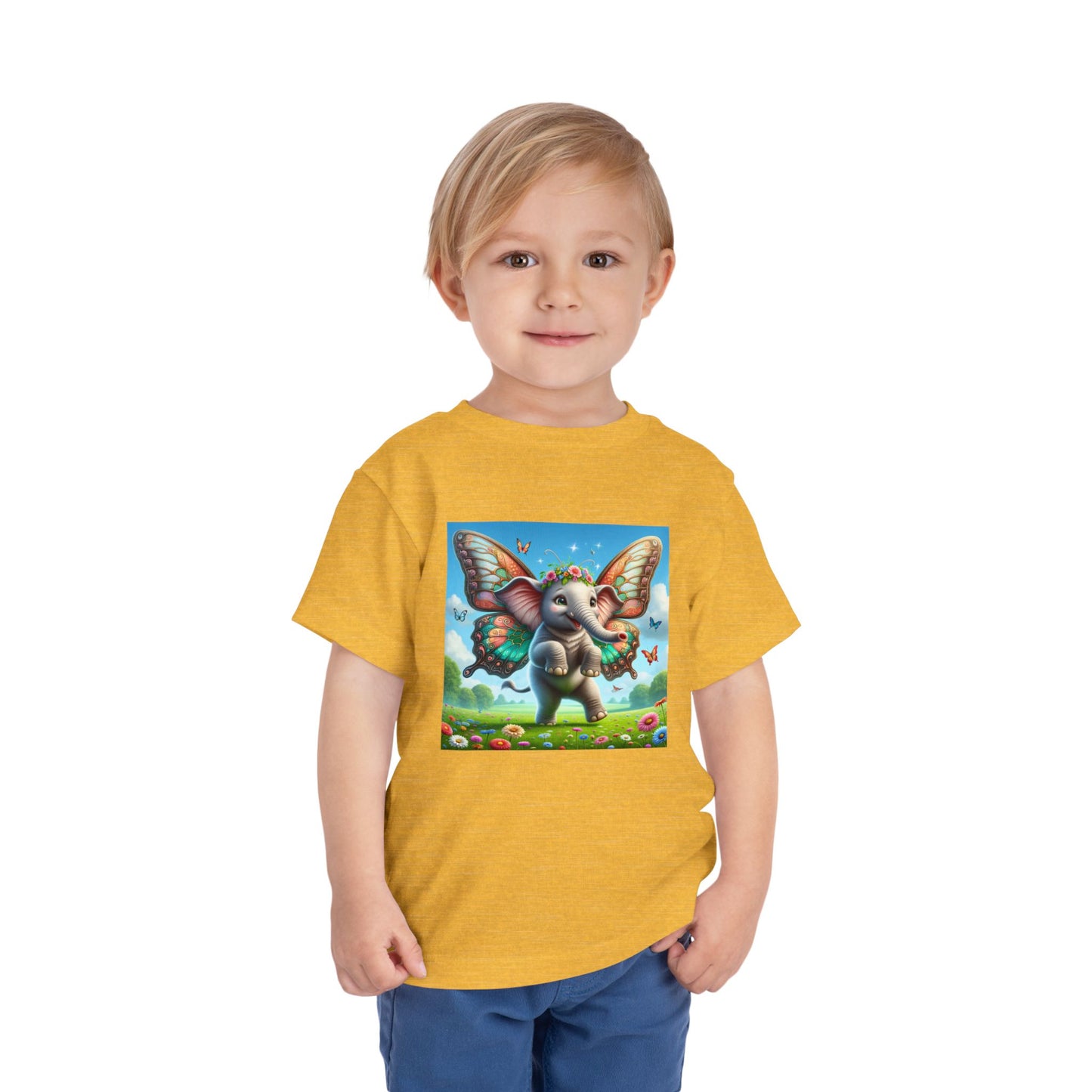T-Shirt | Koszulka dla malucha | Krótki rękaw | Baśniowa fauna | Airavata | Słonik