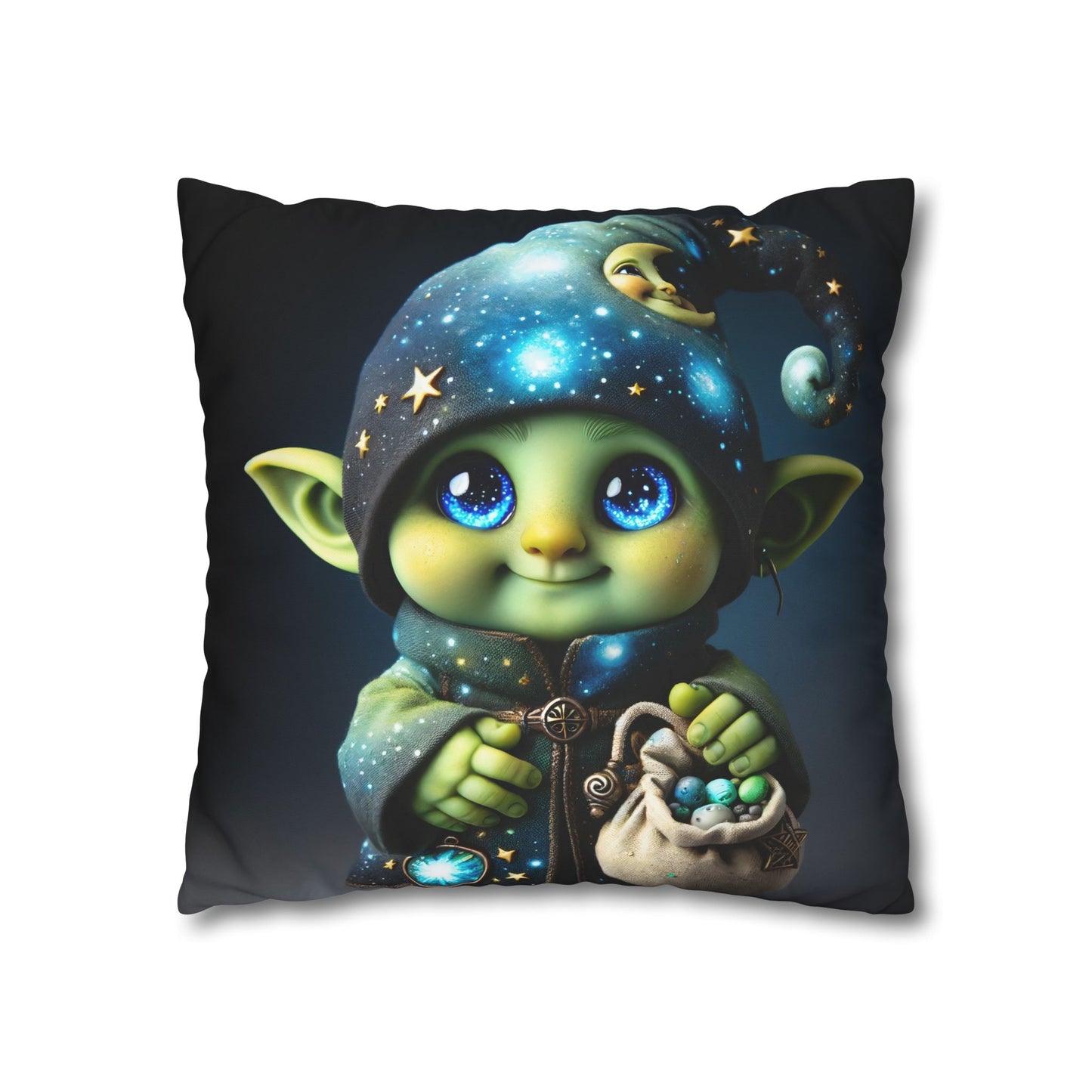 Örngott | Fyrkantigt | Polyester canvas | Fantasy | Celestial Magi | Brownie