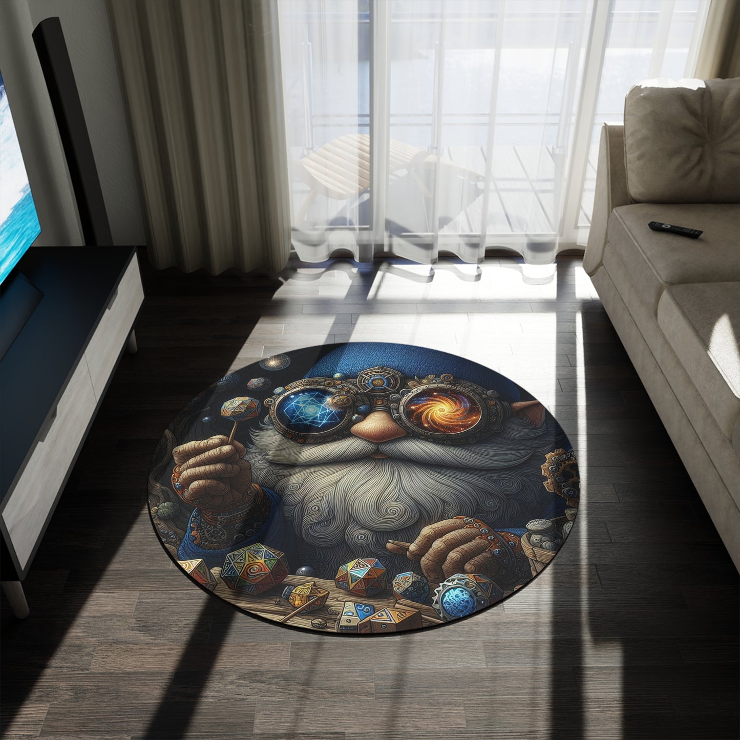 कालीन | गोल | स्टीमपंक फैंटेसी | जादुई बौना जादूगर