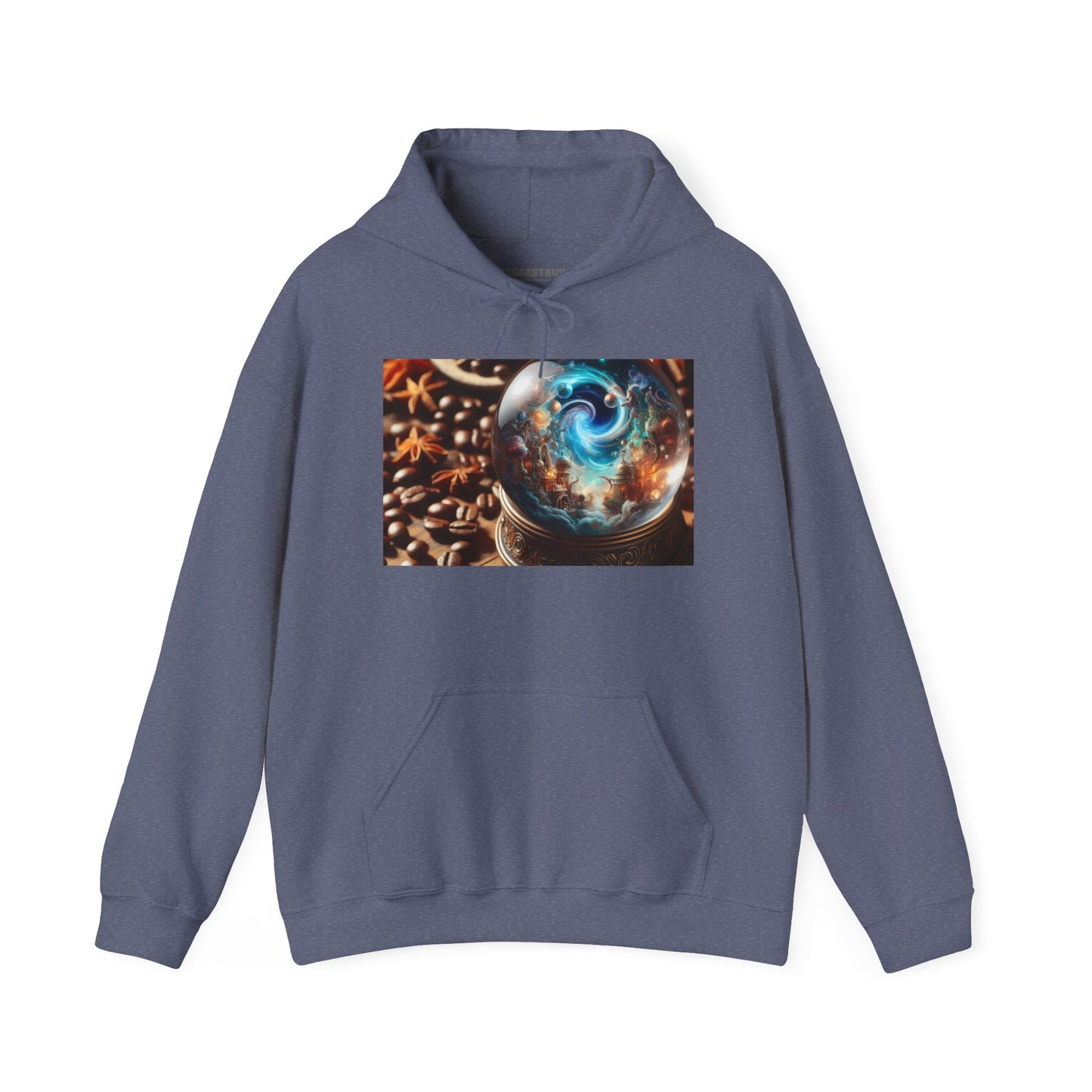 Felpa con cappuccio | Unisex | Felpa con cappuccio | Misto pesante | Cosmologia Nordica | Globo Magico