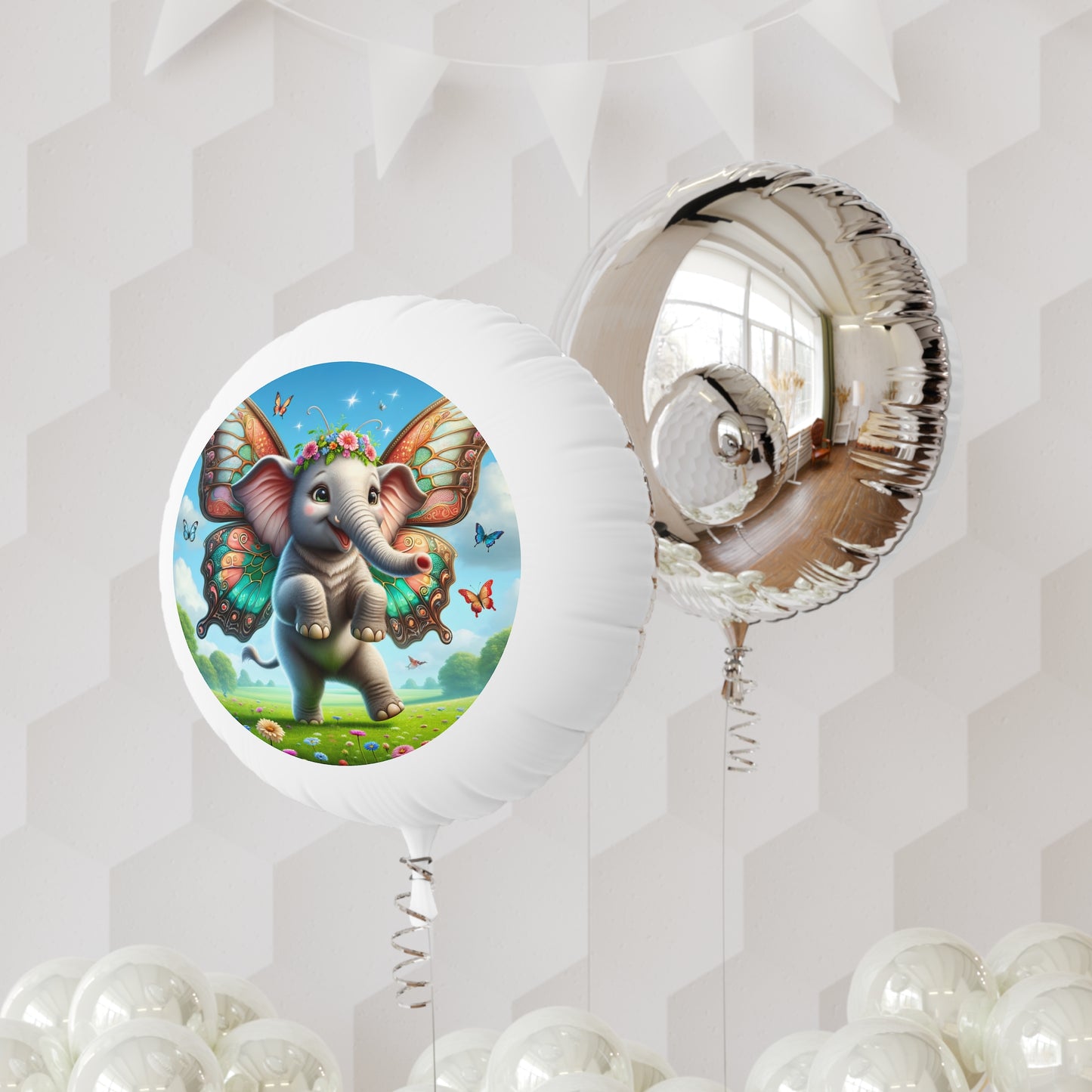 Balloon | Helium | Mylar | Fantasy Hybrid | Butterfly Elephant