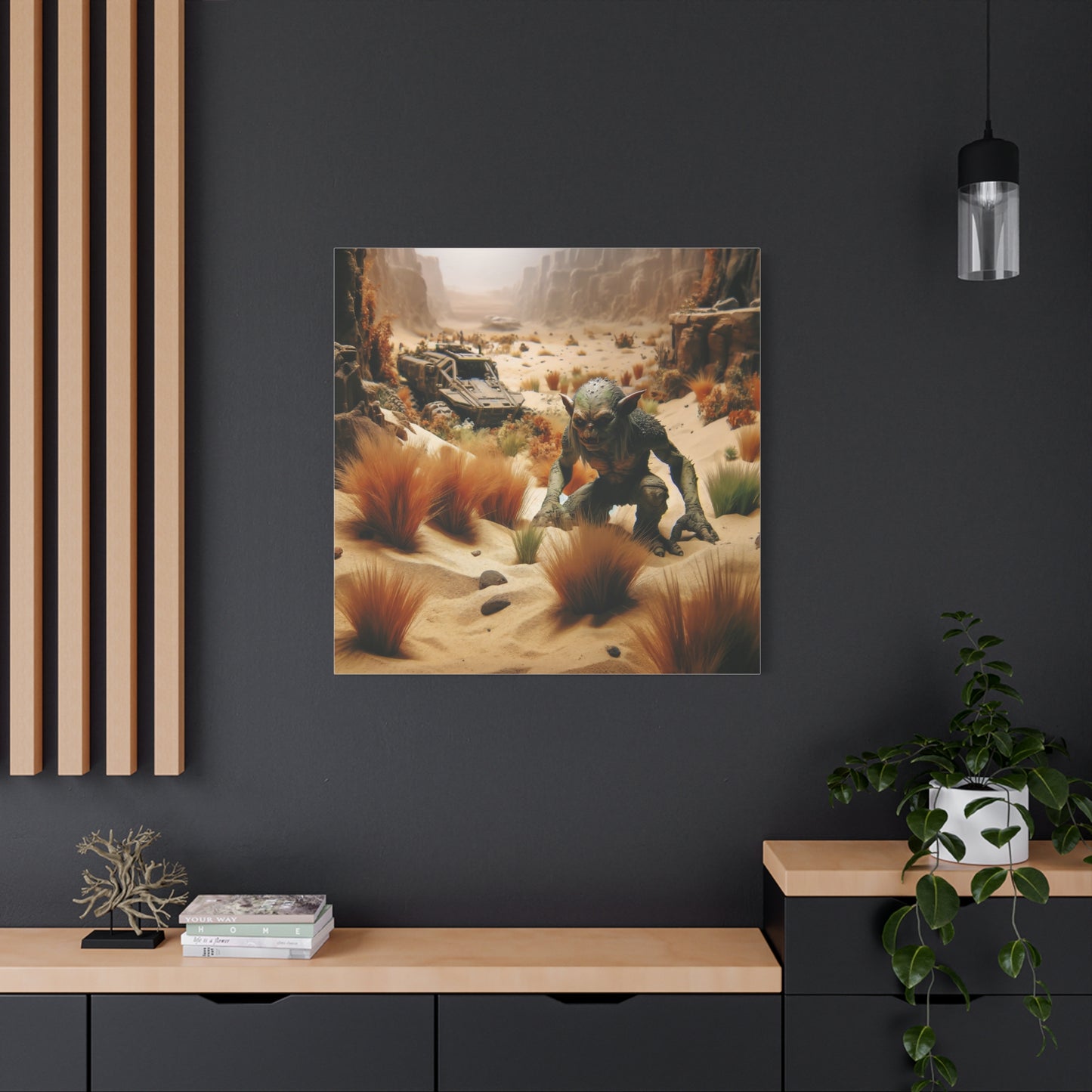 Kanvas | Mat | Post-Apokaliptik | Çöl Goblini
