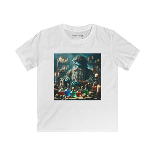 Camiseta | Camiseta Infantil | Softstyle | Alquimia Mística | Djinn | Poções