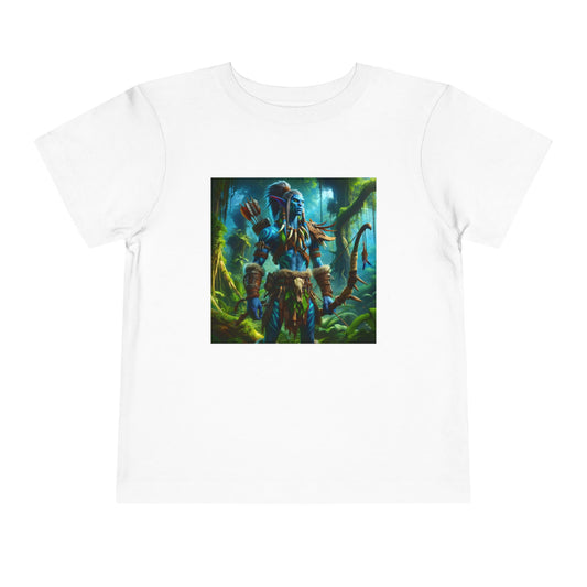 T-Shirt | Toddler Tee | Short Sleeve | Tribal Fantasy | Wood Elf Warrior