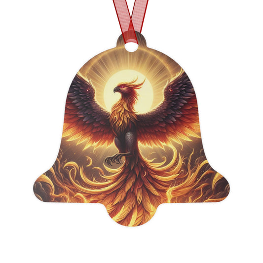 Ornamento | Metal | Fantasia Mítica | Fênix Renascida