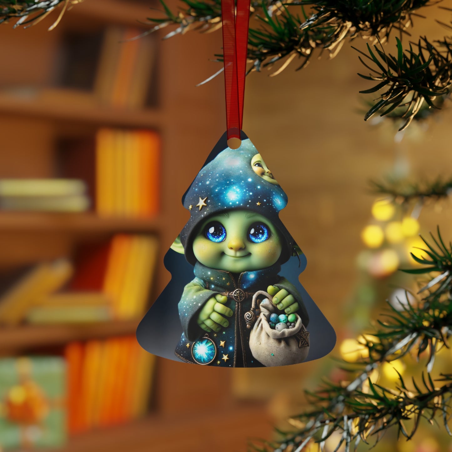 Ornament | Metall | Fantasi | Skogsalv | Trollmann