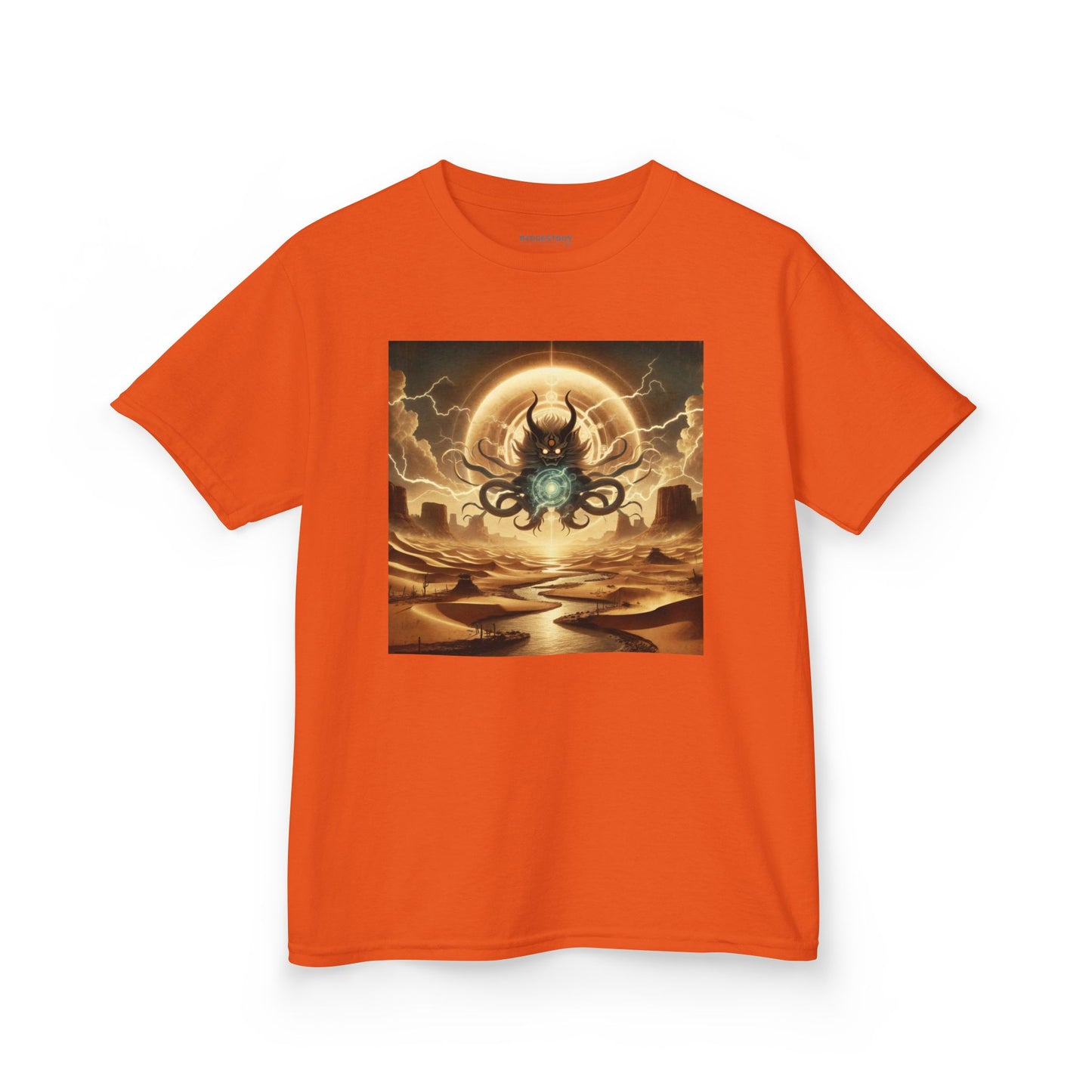 Camiseta | Camiseta para niños | Algodón grueso | Horror Cósmico | Entidad Lovecraftiana | Caos