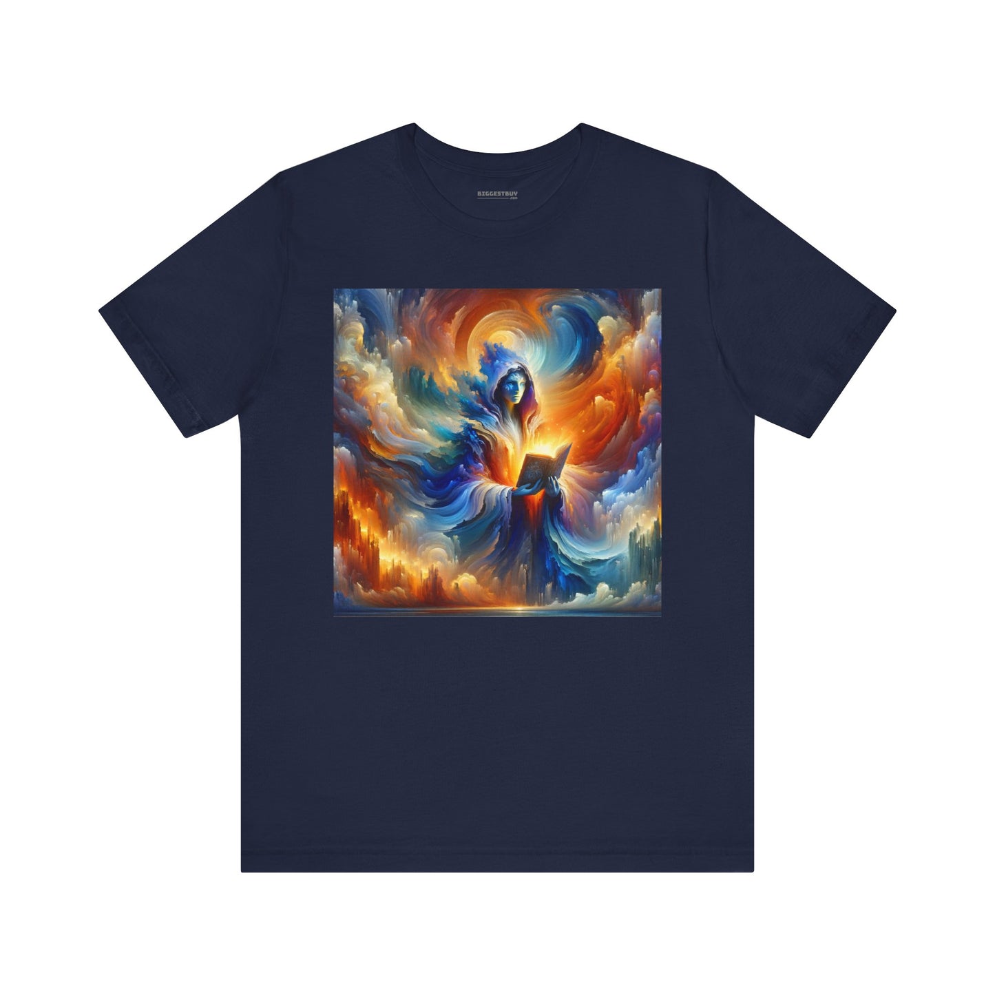 Tシャツ | ユニセックス | ジャージーTシャツ | 半袖 | 魔術幻想 | 宇宙エネルギー | 魔道士