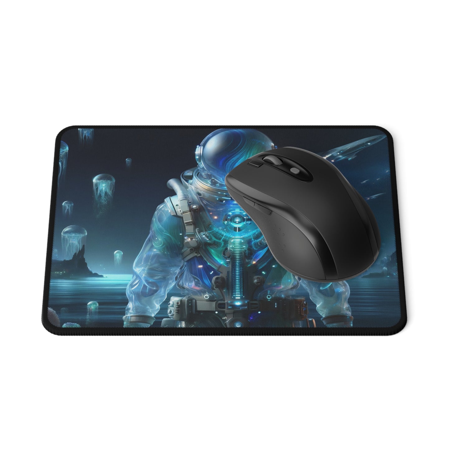 لوحة ماوس | خيال علمي بحري | مستكشف الفضاء