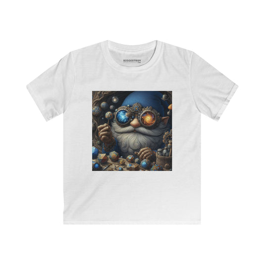 T-skjorte | Barne-T-skjorte | Softstyle | Steampunk Fantasi | Dvergmagiker