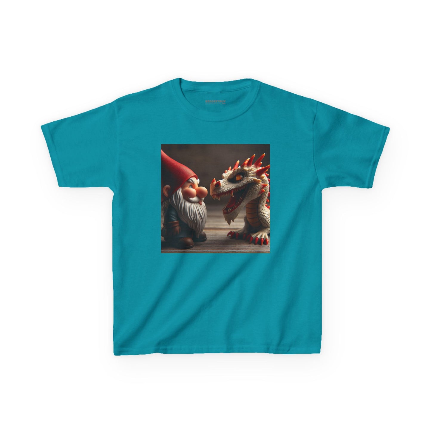 T-Shirt | Kaos Anak | Katun Tebal | Fiksi Mitos | Gnome dan Naga Timur