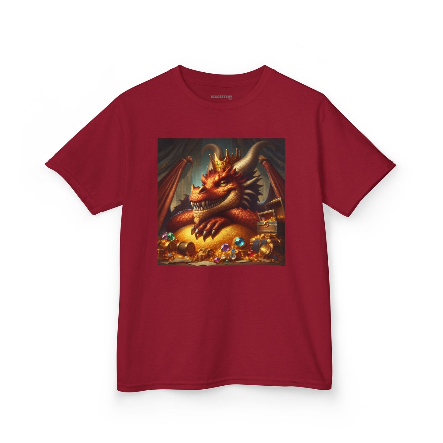 T-Shirt | Koszulka dziecięca | Ciężka bawełna | Nordycka Mitologia | Fafnir | Smok