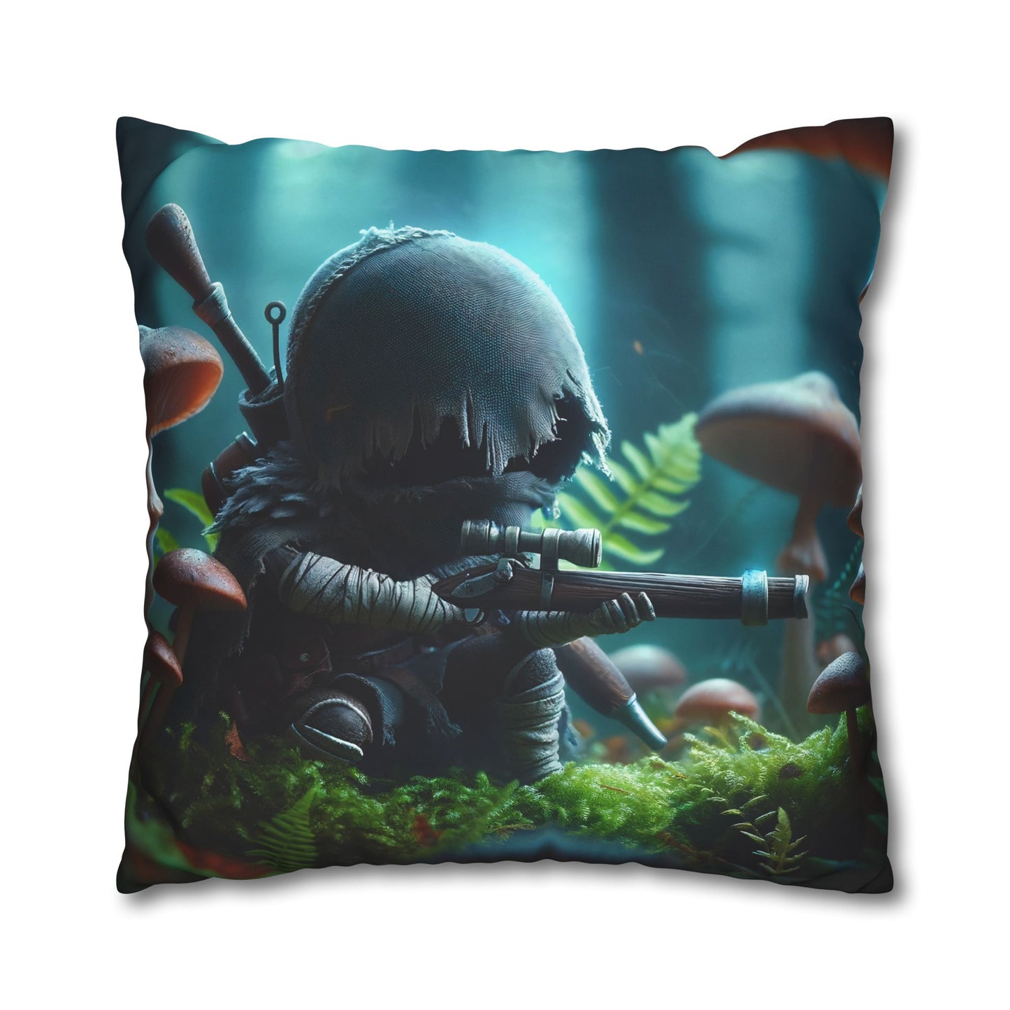 تکیہ پوش | مربع | پالئیےسٹر کینوس | بائیونک فینٹسی | منظر کشی | سنائپر