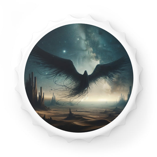 Flessenopener | Kosmische Raaf | Astrale Mythologie