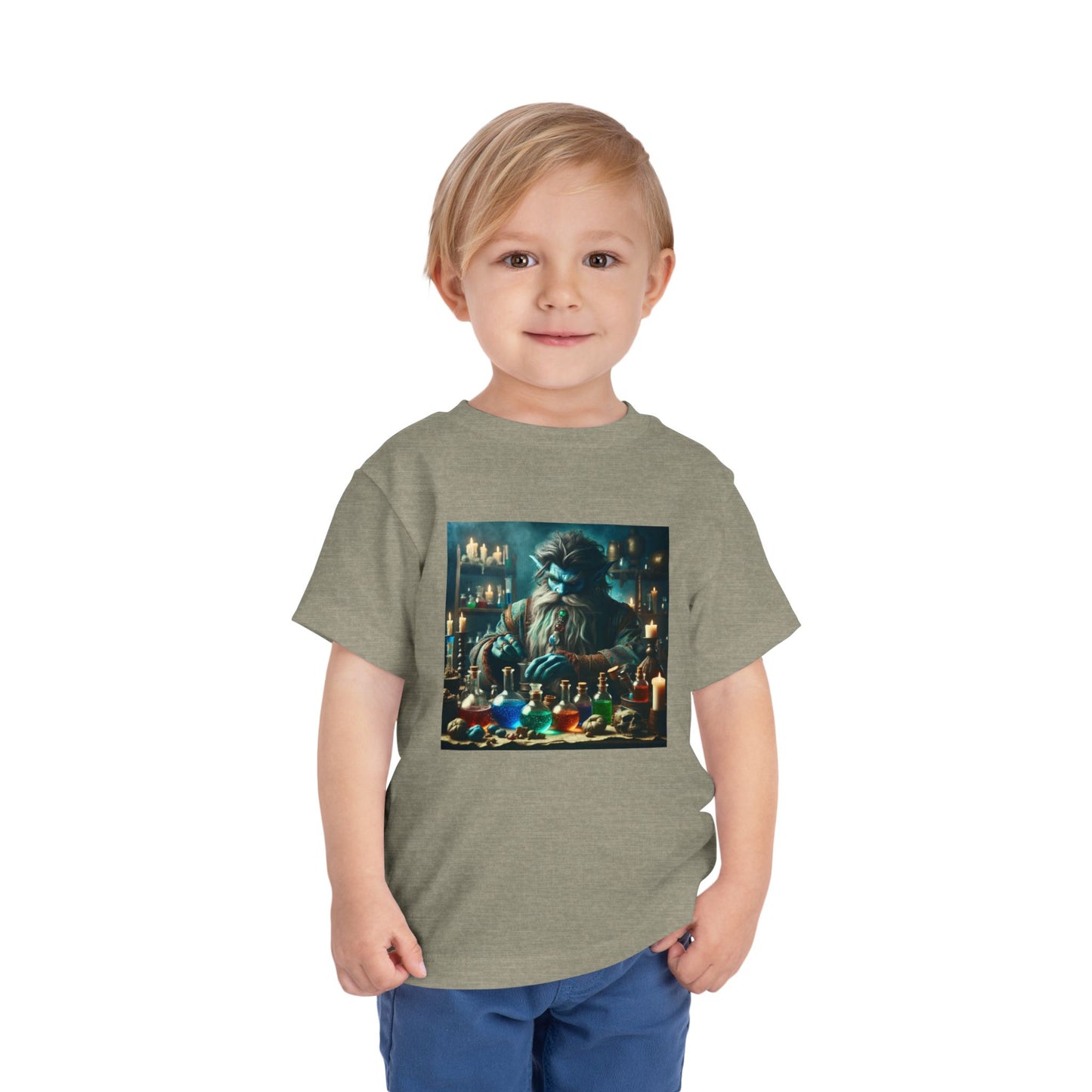 Camiseta | Camiseta Infantil | Manga Curta | Alquimia Mística | Djinn | Poções