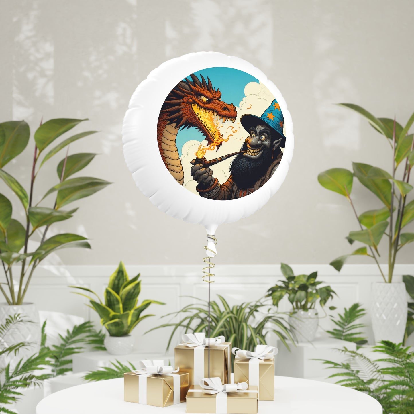 Balloon | Helium | Mylar | High Fantasy | Dragon Duel | Goblin